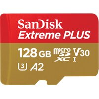 Karta pamięci SANDISK microSDXC Extreme Plus 128GB + Adapter