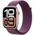 Apple Watch 10 GPS + Cellular 46mm koperta z aluminium (różowe złoto) + opaska sportowa (dojrzała śliwka)