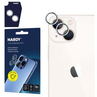 Szkło hartowane na obiektyw 3MK Hardy Lens Protection Pro do Apple iPhone 13 Mini/13 Srebrny