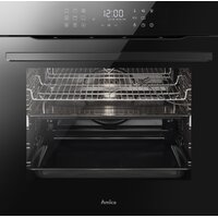 Piekarnik AMICA ED97696BA+ X-TYPE Steam Elektryczny parowy Czarny A+ Funkcja Pizza, Termosonda 