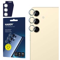 Szkło hartowane na obiektyw 3MK Hardy Lens Protection Pro do Samsung Galaxy S24 Żółty