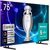 Telewizor HISENSE 75A7KQ 75'' QLED 4K VIDAA Dolby Atmos Dolby Vision