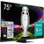 Telewizor HISENSE 75U8KQ 75 MINILED 4K 144 Hz VIDAA Dolby Atmos Dolby Vision HDMI 2.1