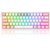 Klawiatura REDRAGON K617 Fizz RGB Biało-różowy