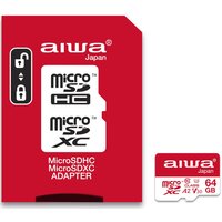 Karta pamięci AIWA microSD 64GB + Adapter