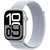 Apple Watch 10 GPS + Cellular 42mm koperta z aluminium (srebrny) + opaska sportowa (błękitny obłok)