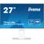 Monitor IIYAMA ProLite XUB2797QSN-W1 27 2560x1440px IPS 100Hz 1 ms [MPRT]