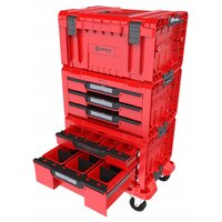 Skrzynia na narzędzia QBRICK Drawer Workshop Set 4 Pro Red Ulta HD