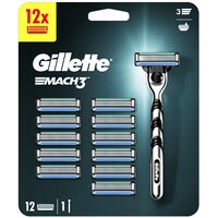 Golarka GILLETTE Mach3 + 12 ostrzy