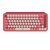 Klawiatura LOGITECH Pop Keys Coral Rose