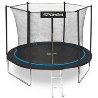 Trampolina SPOKEY Jumper II 941434 Czarno-niebieski (305 cm)