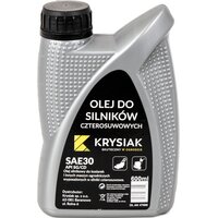 Olej do kosiarki KRYSIAK SAE30 4T 600 ml