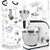 Robot kuchenny planetarny ETA Gratus Vital II 002890092 1200W z blenderem kielichowym