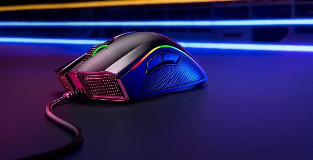 Mysz RAZER Mamba Elite Czarny - perfekcyjna kontrola czas reakcji klawiszy 11 milisekund szybka reakcja