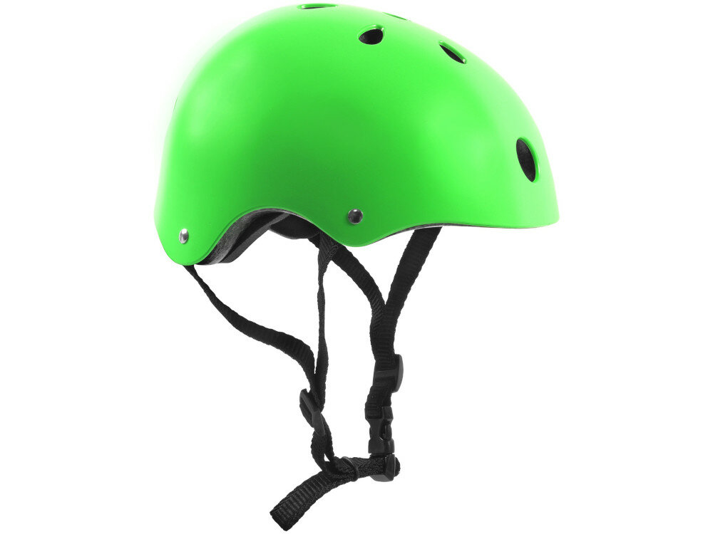 Kask VÖGEL VOK-650S Zielony dla Dzieci (Rozmiar S-M) + Zestaw ochraniaczy zielony kolor skutecznie chroni w rozmiarach S-M regulacja rozmiaru