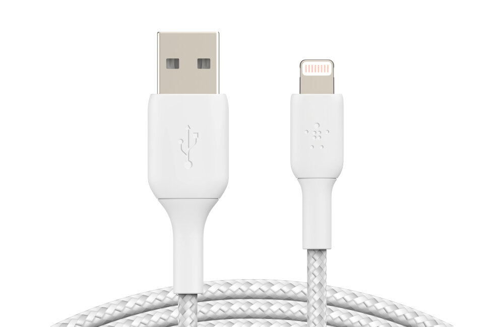 Kabel USB-C/Lightning BELKIN Braided wytrzymałość szybkie działanie