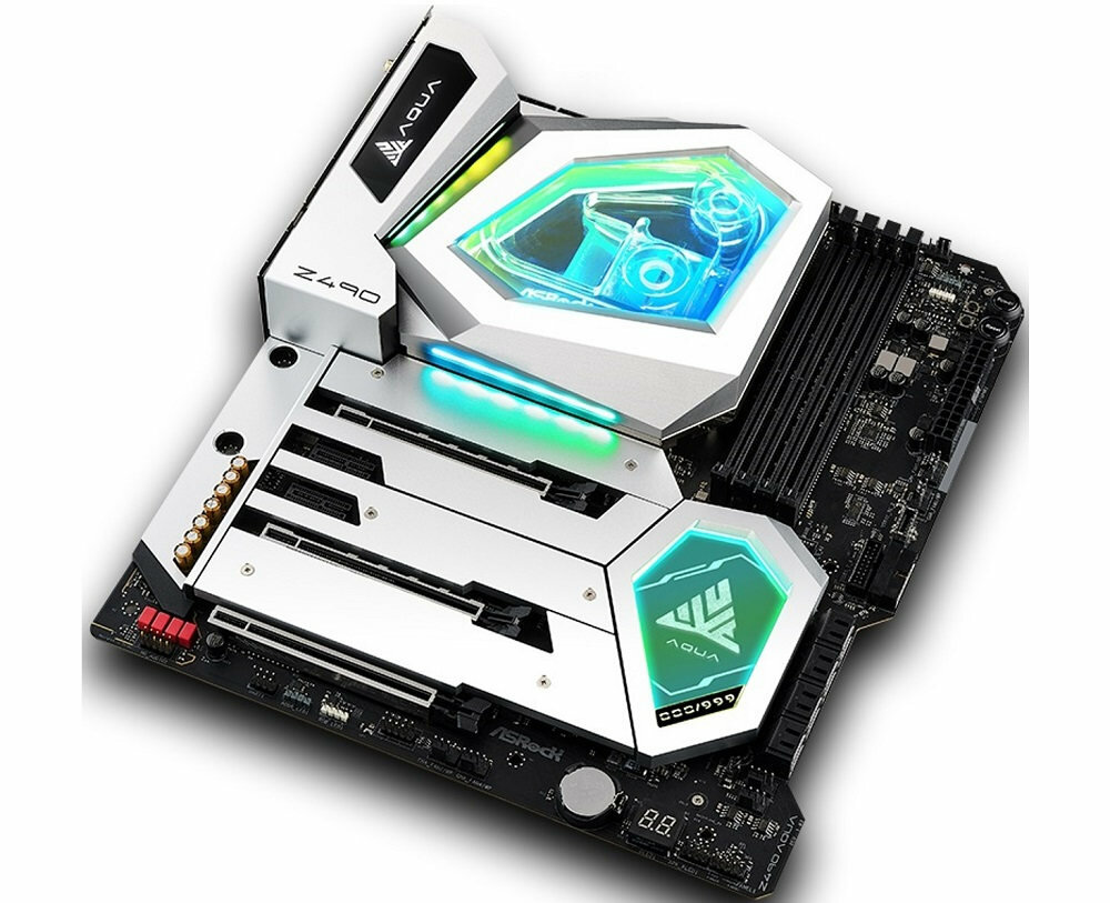 Płyta główna ASROCK Z490 Aqua - duze mozliwosci  