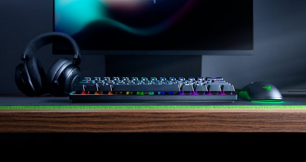 Klawiatura RAZER Huntsman Mini ledy