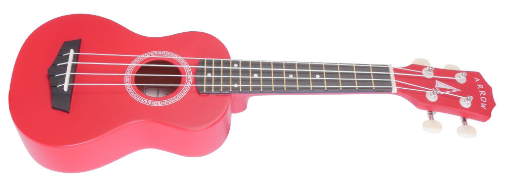 Ukulele ARROW PB10RD - prosta konstrukcja