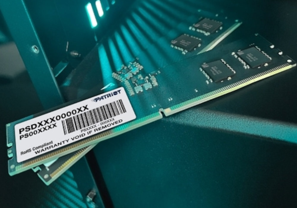 Pamięć RAM PATRIOT Signature 16GB 3200MHz podzespoły częstotliwość szybkość