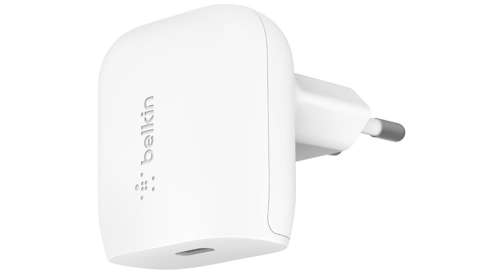 Ładowarka sieciowa BELKIN PD Home Charger WCA003VFWH 20W Biały funkcjonalność rozmiar 