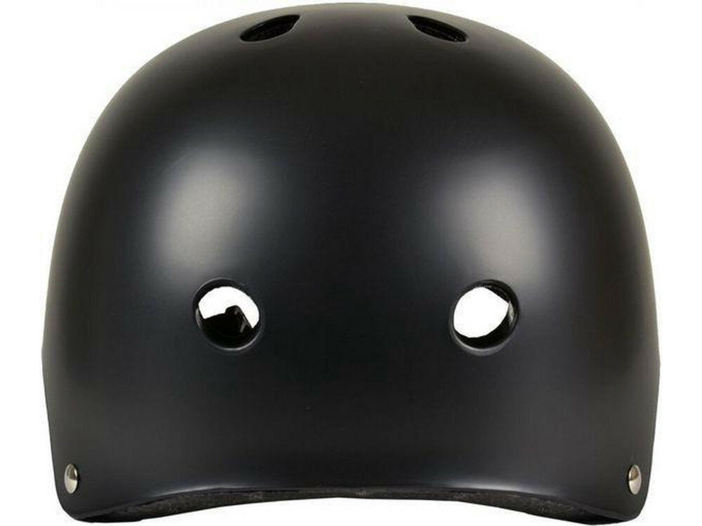 Kask SKATE ESSENTIAL CZARNY MAT XXS/XS 11 otworów wentylacyjnych doskonały przepływ powietrza certyfikowany zgodnie z normami EN1078