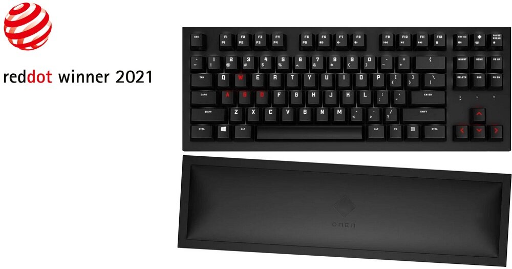 Klawiatura HP Omen Spacer Wireless - Nagroda REDDOT 