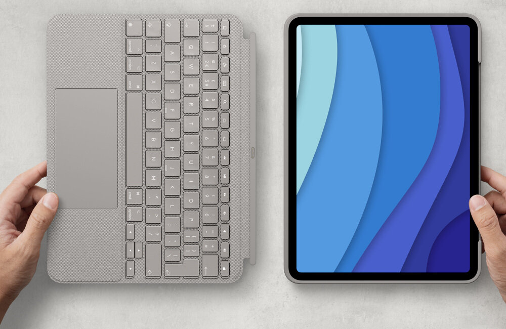 Etui na iPad Pro LOGITECH Combo Touch odłączana klawiatura