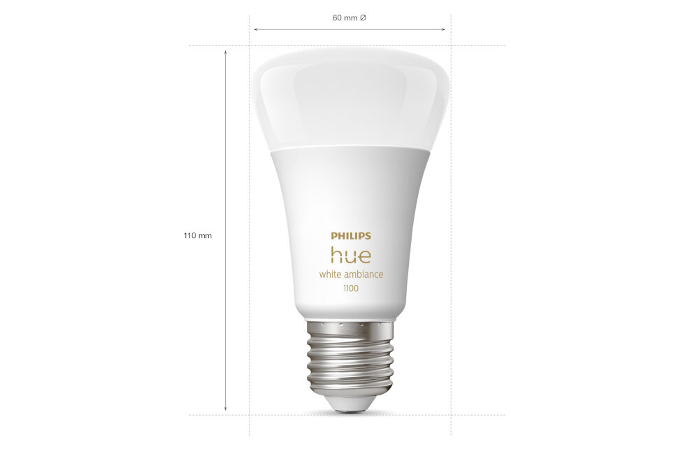 Inteligentna żarówka LED PHILIPS HUE 929002468401 8W E27 czas nagrzewania zużycie energii czas pracy