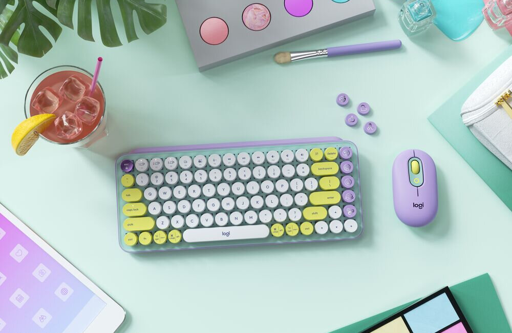 Klawiatura LOGITECH Pop Keys Daydream kolorystyka