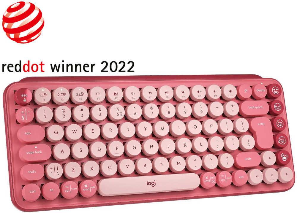 Klawiatura LOGITECH Pop Keys nagroda reddot