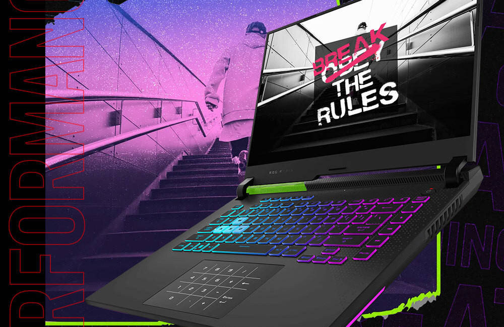 Laptop ASUS Rog Strix G15 G513 - Wi-Fi 6 