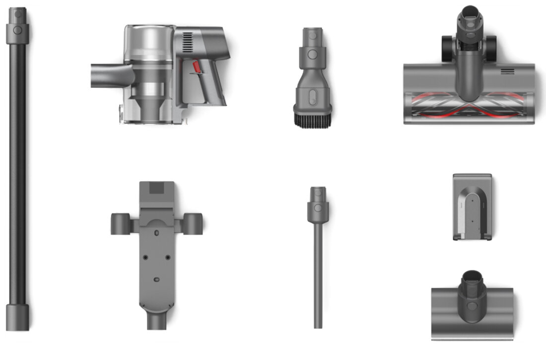 Odkurzacz DREAME T30 Neo zestaw akcesoria komplet wyposazenie