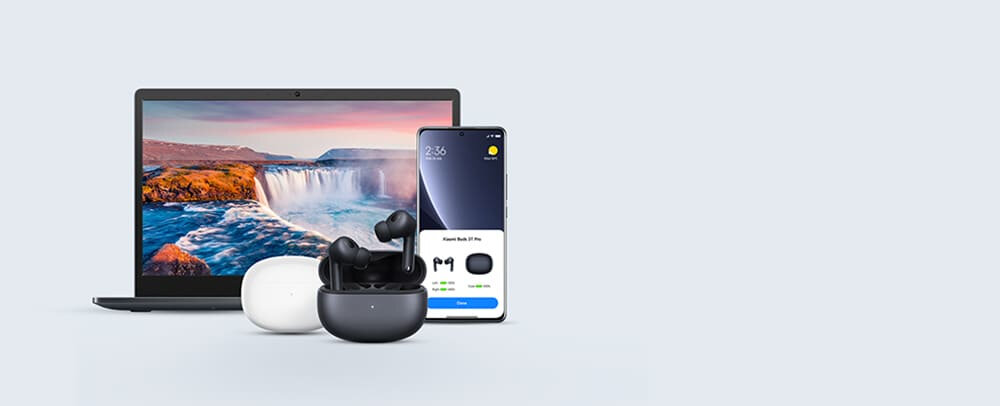 Słuchawki dokanałowe XIAOMI Buds 3T Pro parowanie 