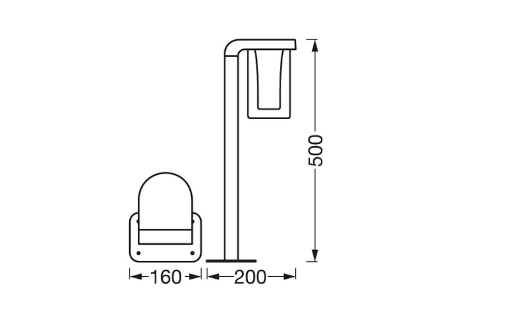 LEDVANCE oprawa parametry elewacja budynek