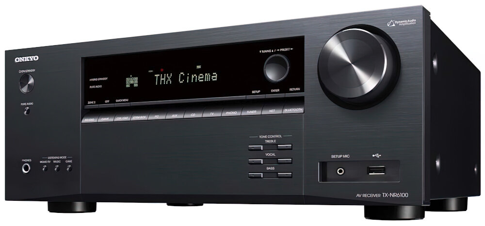 Kino domowe ONKYO TX-RN6100B + TAGA TAV-607  - kolumny