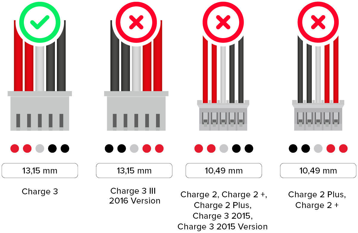 Akumulator NEWELL 6000 mAh do JBL Charge 3 MY-JML330SL schemat podłączenia