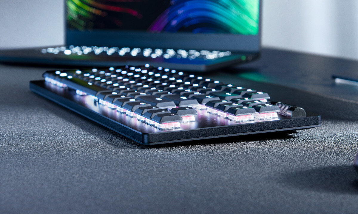 Klawiatura RAZER DeathStalker V2 Pro Tenkeyless wytrzymalosc konstrukcja