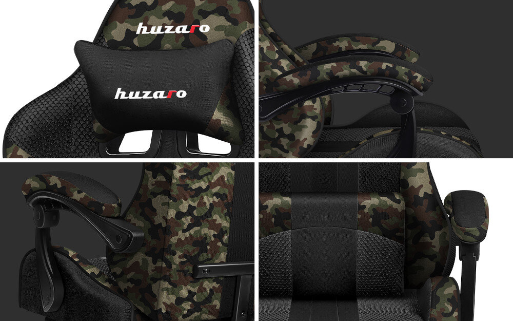 Fotel HUZARO Force 4.7 Camo Mesh cechy przeznaczenie opis zastosowanie