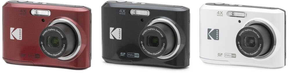 Aparat KODAK FZ45  zdjęcia obiektyw ekran wizjer ogniskowa przysłona migawka obudowa bateria zasilanie filmy nagrywanie rozdzielczość matryca rozmiar przekątna tryby iso montaż lampa światło przyciski sterowanie menu kontrast jasność balans bieli filtry cmos karta pliki format zapis seria