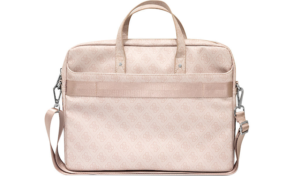 Torba na laptopa GUESS Saffiano 4G Triangle Logo 16 cali 