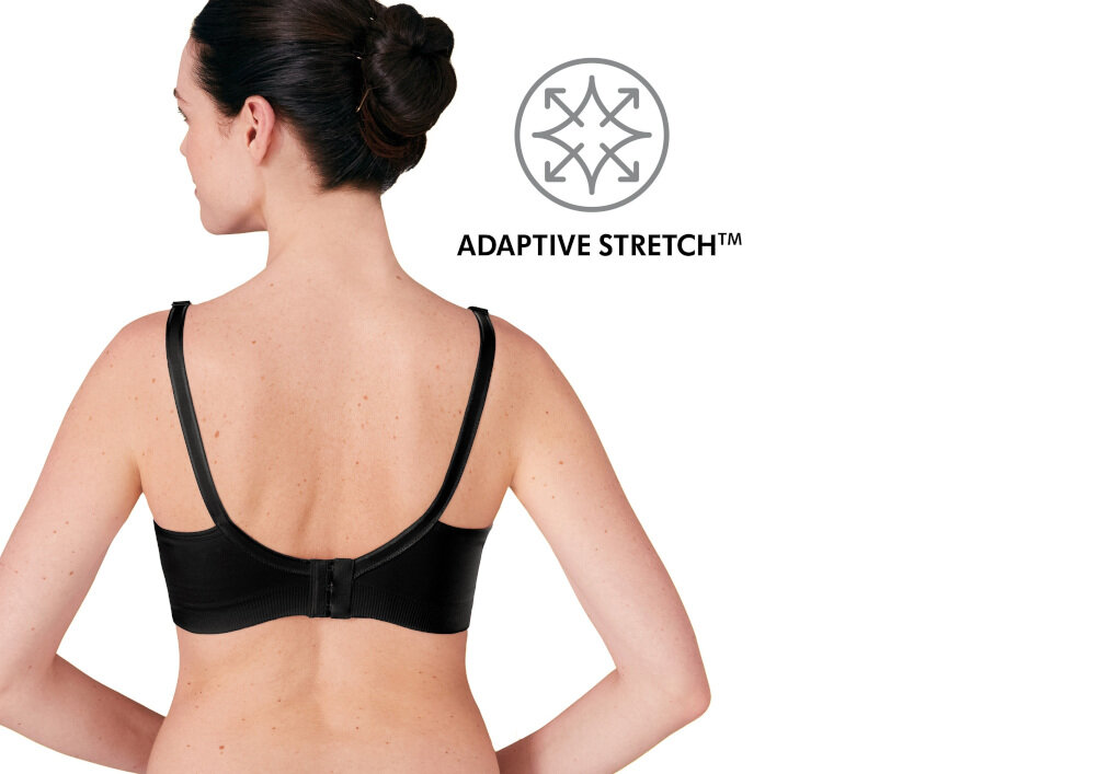 Biustonosz MEDELA 3w1 M Czarny technologia Adaptive Stretch optymalne dopasowanie