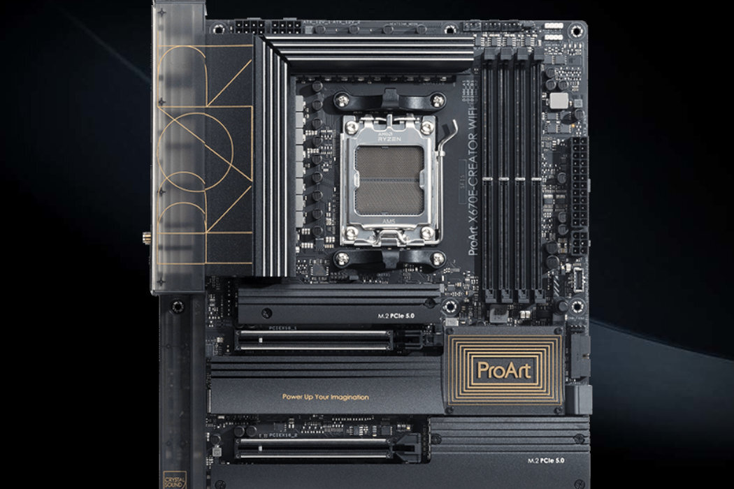 Płyta główna ASUS ProArt X670E Creator WiFi - obsluga DDR5