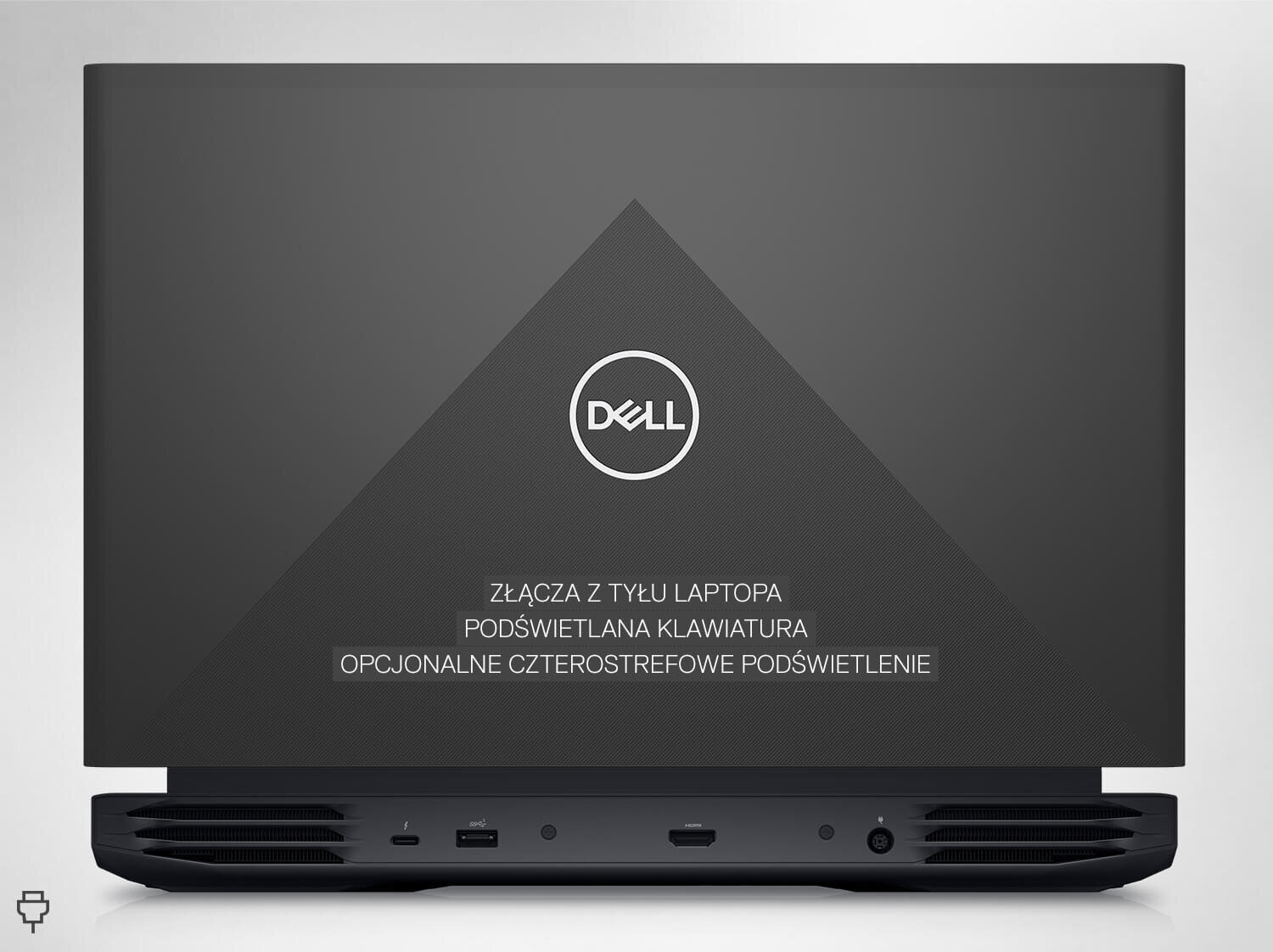 Laptop DELL G15 5520 - PODŚWIETLANA KLAWIATURA 