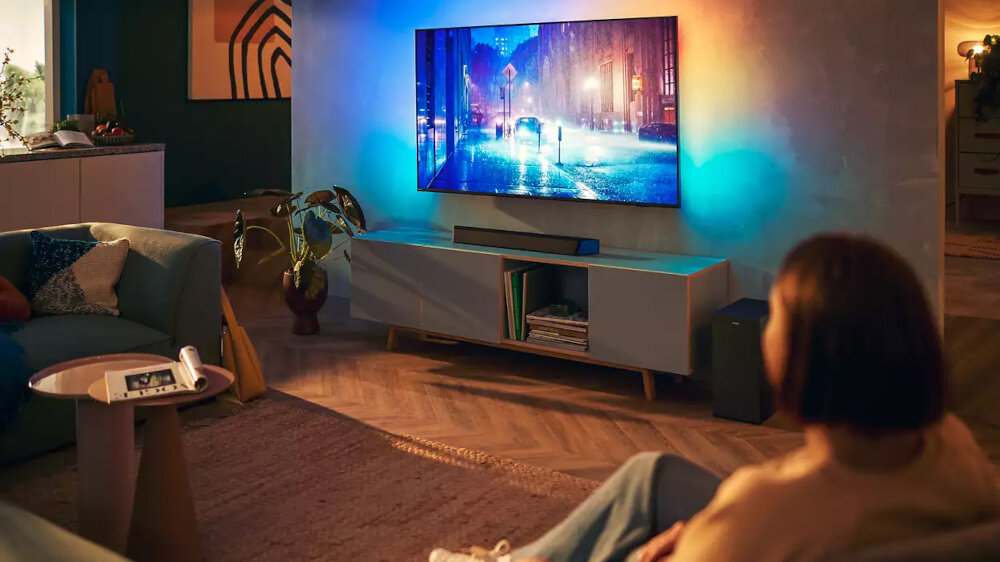 Soundbar PHILIPS TAB7807/10  - złącza