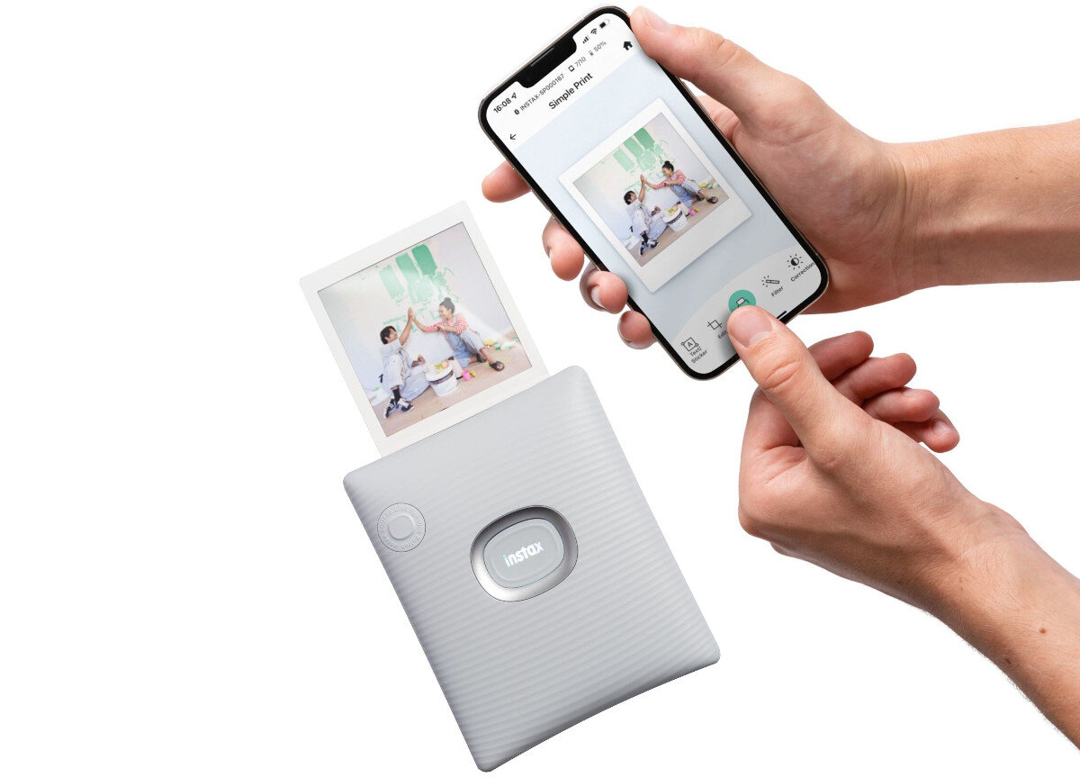 Drukarka FUJIFILM Instax Square Link Biały Aplikacja możliwości