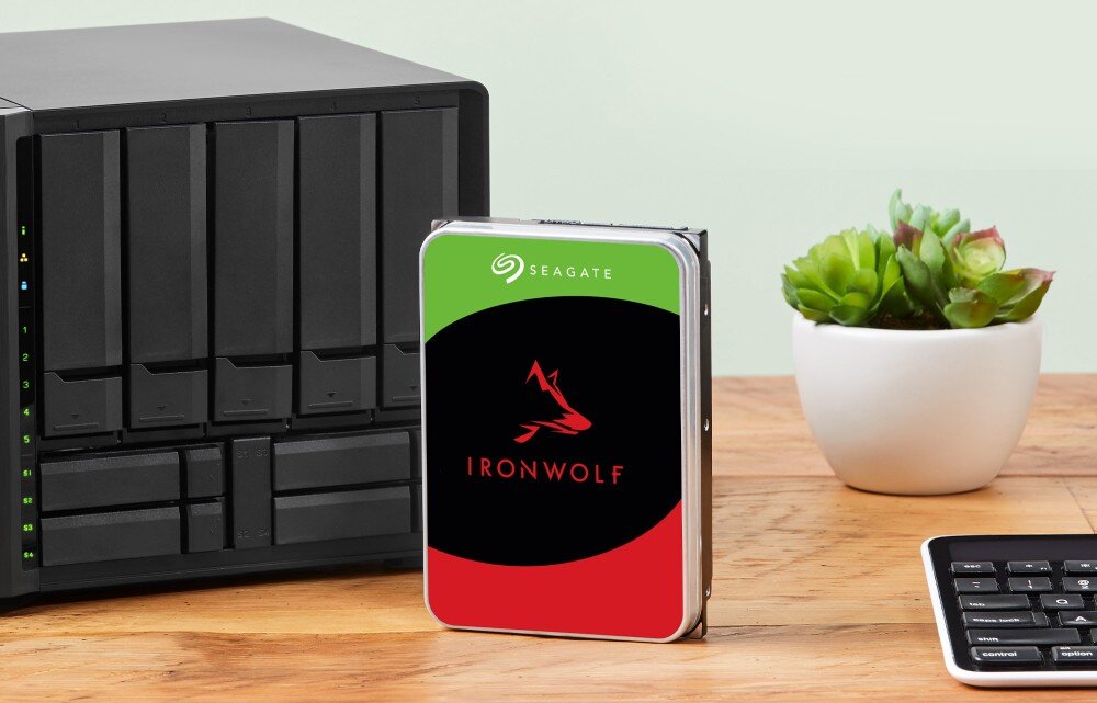 Dysk SEAGATE IronWolf 2TB HDD wygląd opis