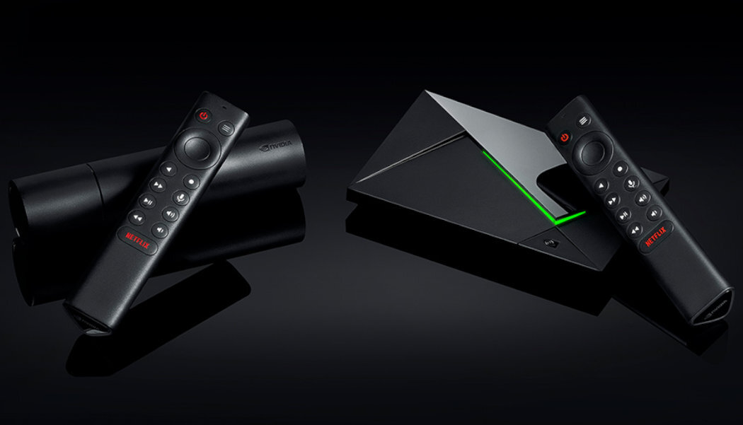 Konsola NVIDIA Shield TV Pro 4K HDR GeForce AI SI gaming centrum rozrywka gra fimlmy muzyka Dolby Atmos Vision zabawa pilot