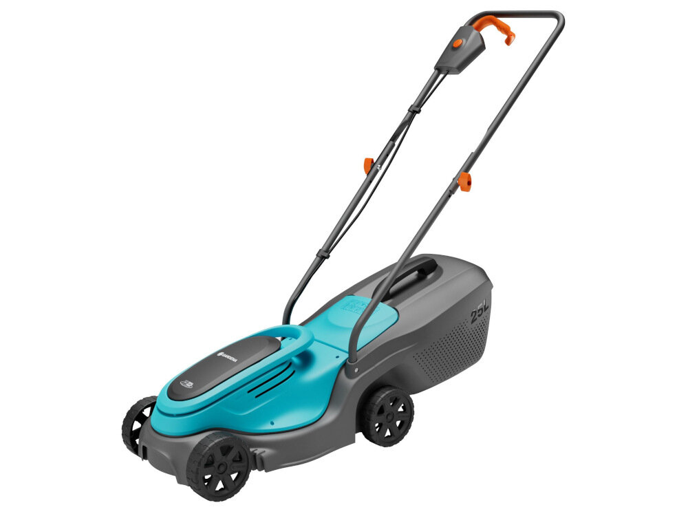 Kosiarka akumulatorowa GARDENA PowerMax 30-18V P4A 14630-20 podwójnie hartowane ostrze DuraEdge precyzyjnie szlifowane szerokość koszenia 30 cm