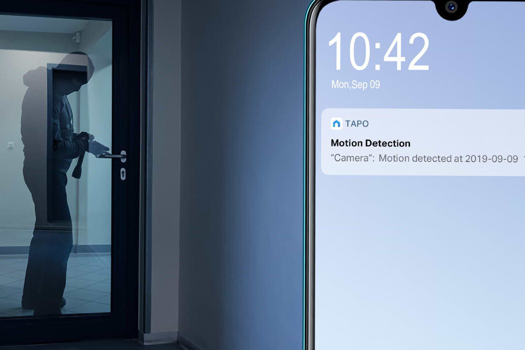 Kamera TP-LINK Tapo C225 magrania strefa czujnik